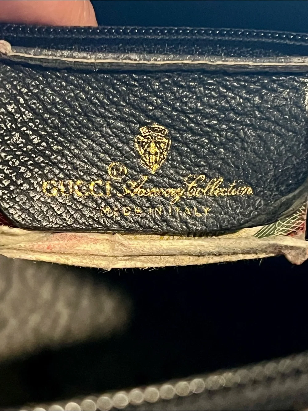 Authentic Vintage Gucci Accessory Collection GG Supreme Boston Bag